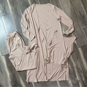 Hotli 3pc Ribbed Loungewear Set